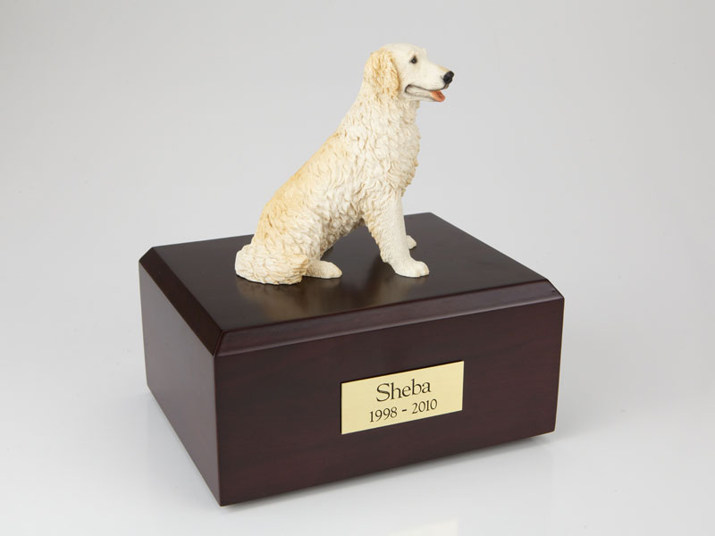 Dog, Golden Retriever, Blond - Figurine Urn