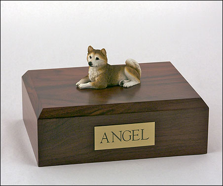 Dog, Husky, Red - Figurine Urn