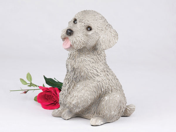 Poodle, Miniature, Gray - Click Image to Close