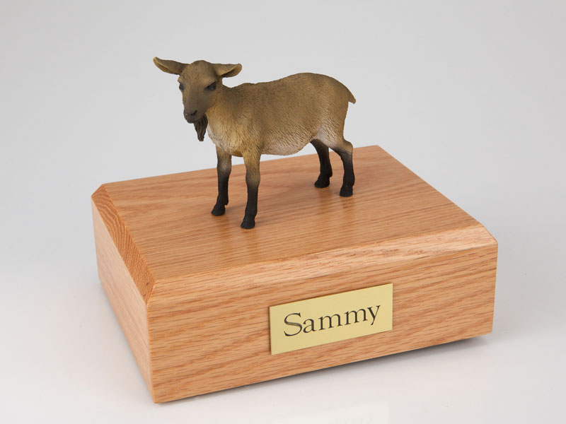 Goat Brown - Figurine Urn
