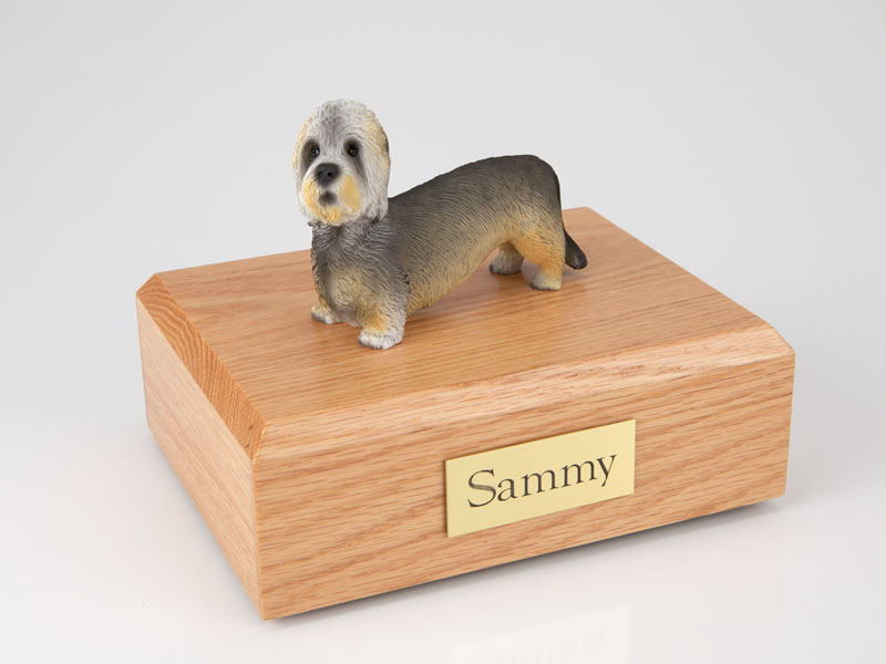 Dog, Dandie Dinmont Terrier - Figurine Urn
