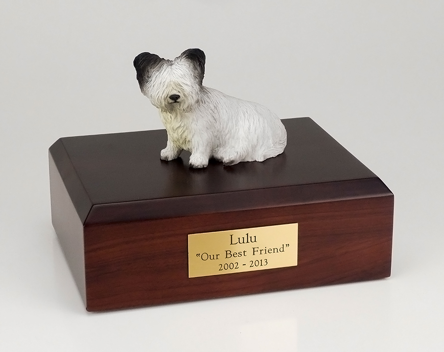 Dog, Skye Terrier - Figurine Urn